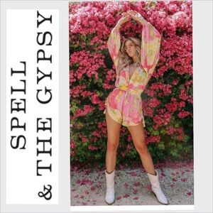 Spell Joshua Tree Romper XS